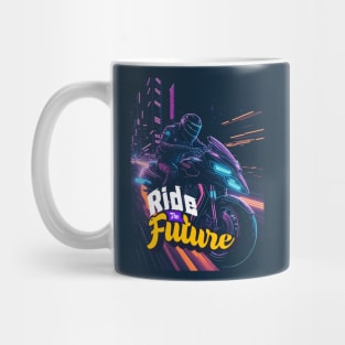 Cyberpunk ride on Mug